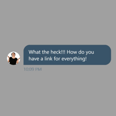 Link for everything Design